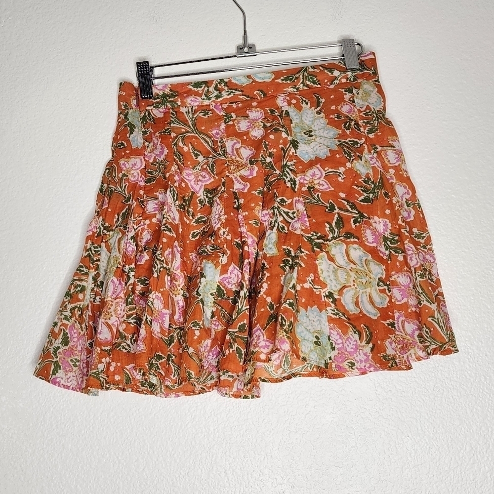 Free People End Of The Island Godet Skirt 2 - Picture 3 of 7